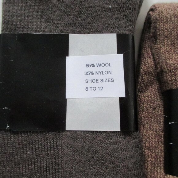 3 Pairs Mens Socks McGregor Wool Cotton NWT no stretch - Picture 5 of 10